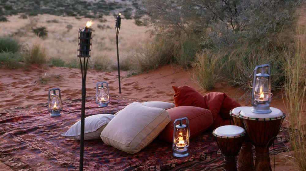 Moment de détente au cur de la savane