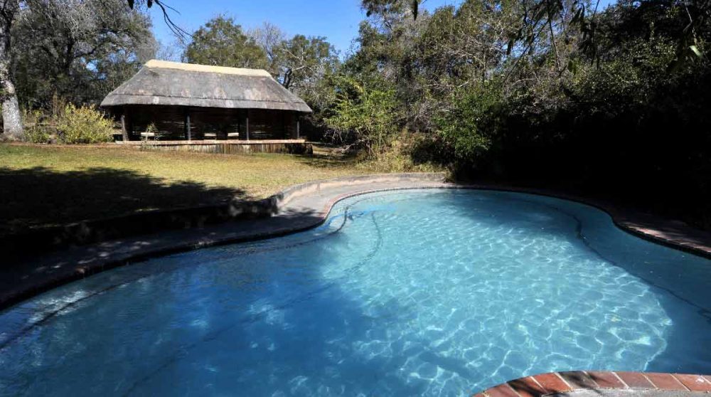 Autre vue sur la piscine en Afrique du Sud