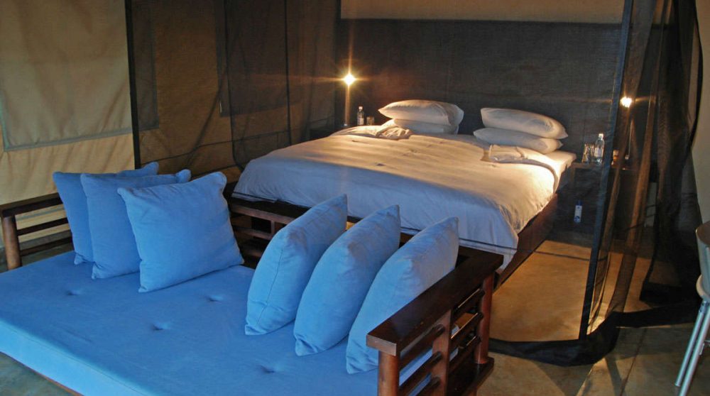 Autre vue du lit en Afrique du Sud