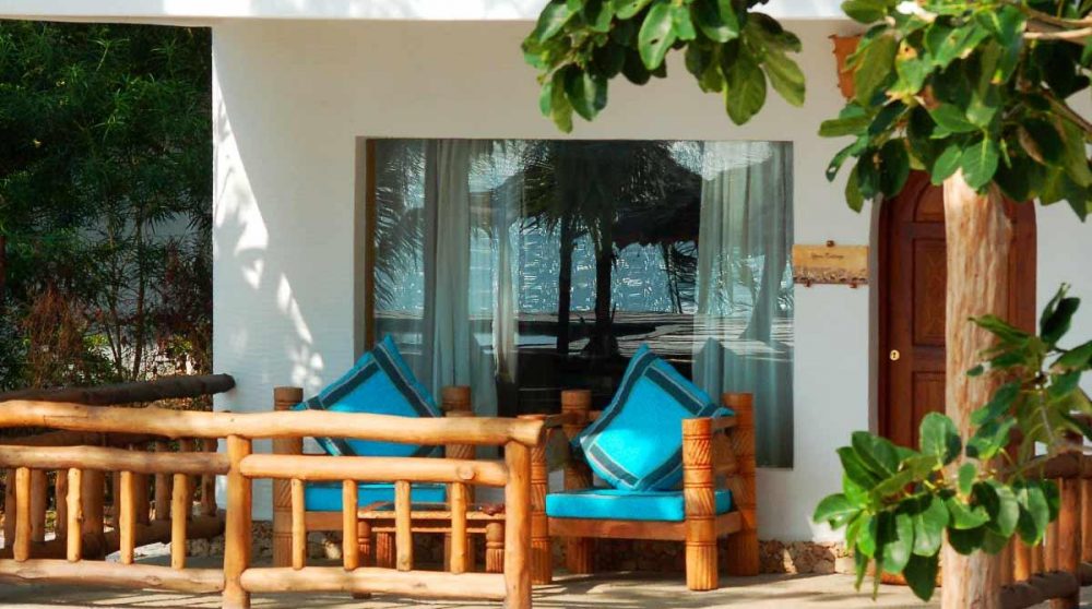 Extérieur d'un cottage au Kenya