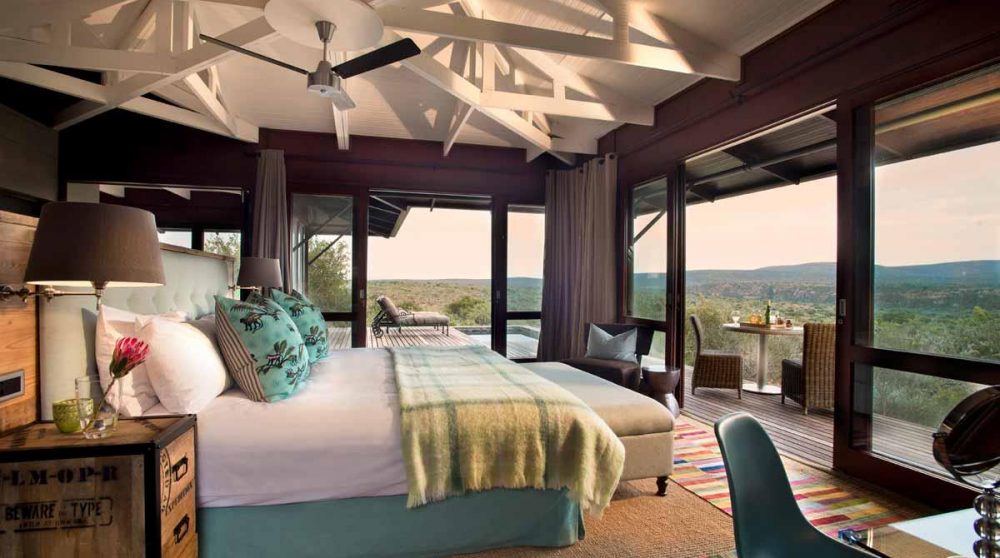 La chambre en Afrique du Sud