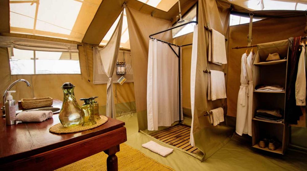 La salle de bains en Tanzanie