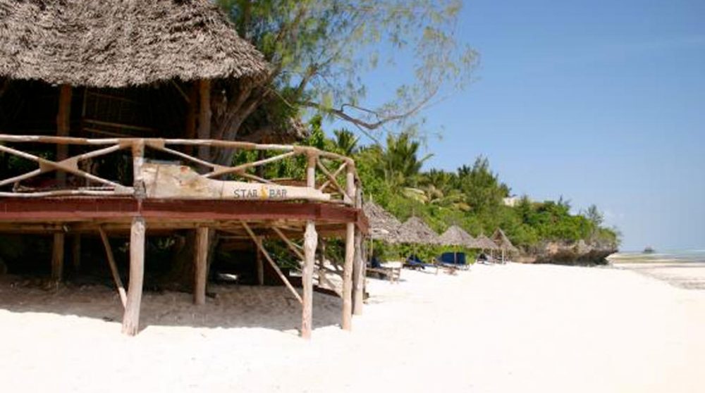 Extérieur d'un cottage à Zanzibar