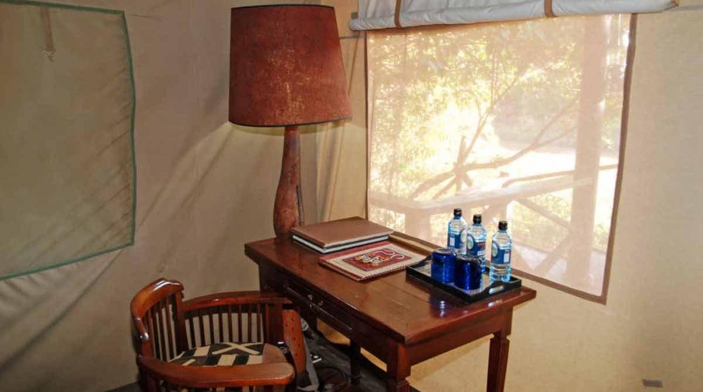 Coin bureau dans une chambre au Kenya