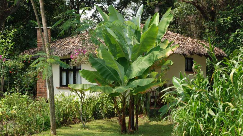 L'extérieur d'une chambre en Tanzanie