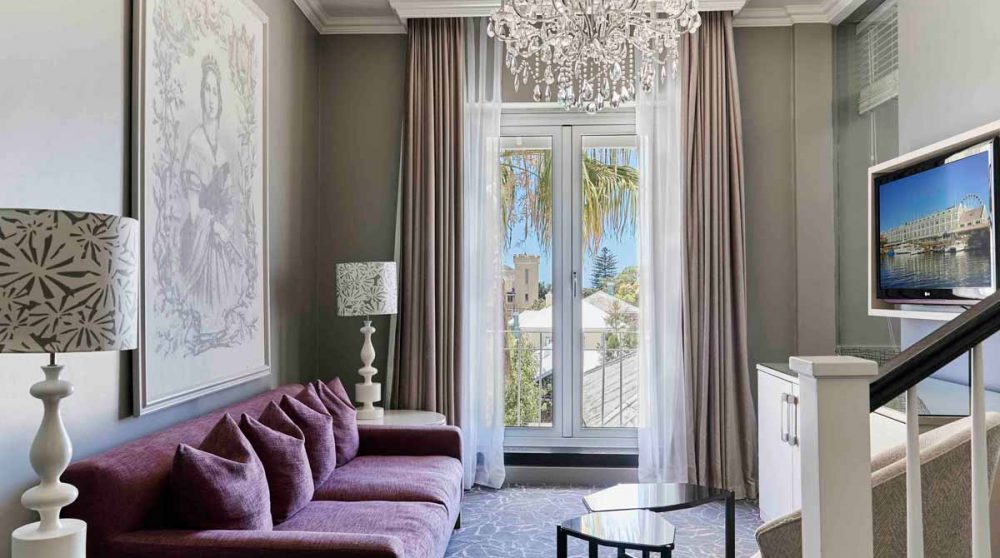 Le salon de l'Executive Suite