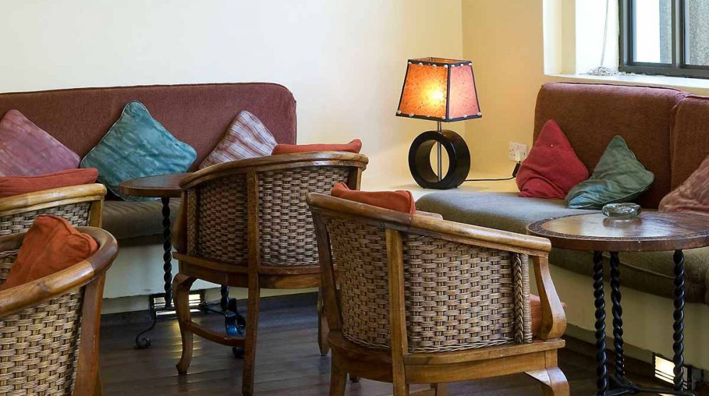 Coin détente à l'hôtel