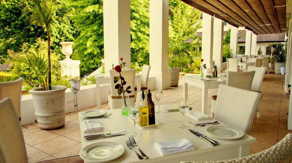 La terrasse du restaurant