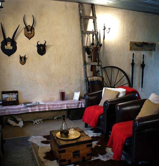 Le coin salon en Afrique du Sud