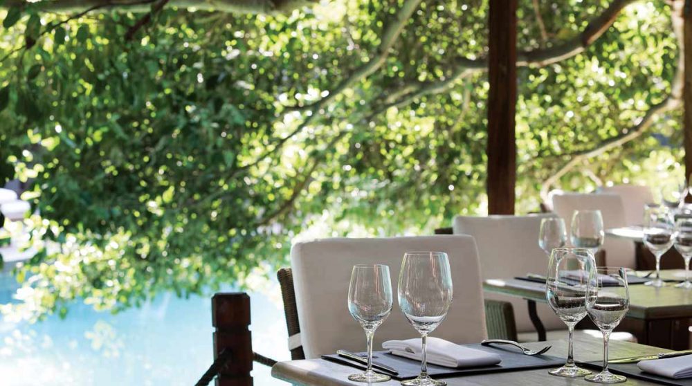 Détail de la table en Afrique du Sud