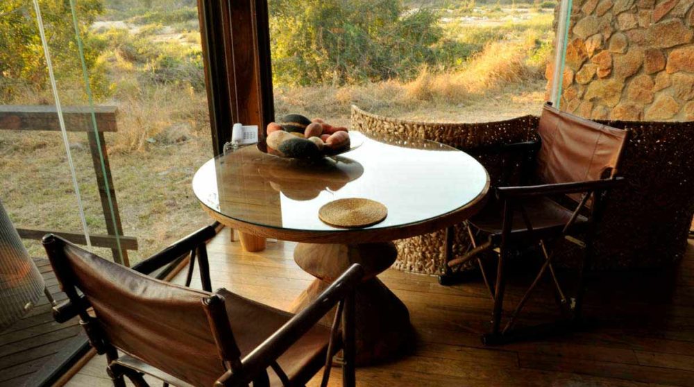 Espace détente avec vue