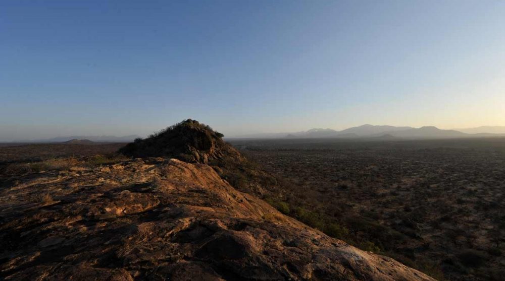 La vue sur la réserve