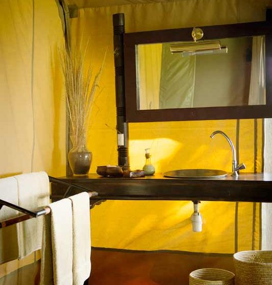 La salle de bains en Tanzanie