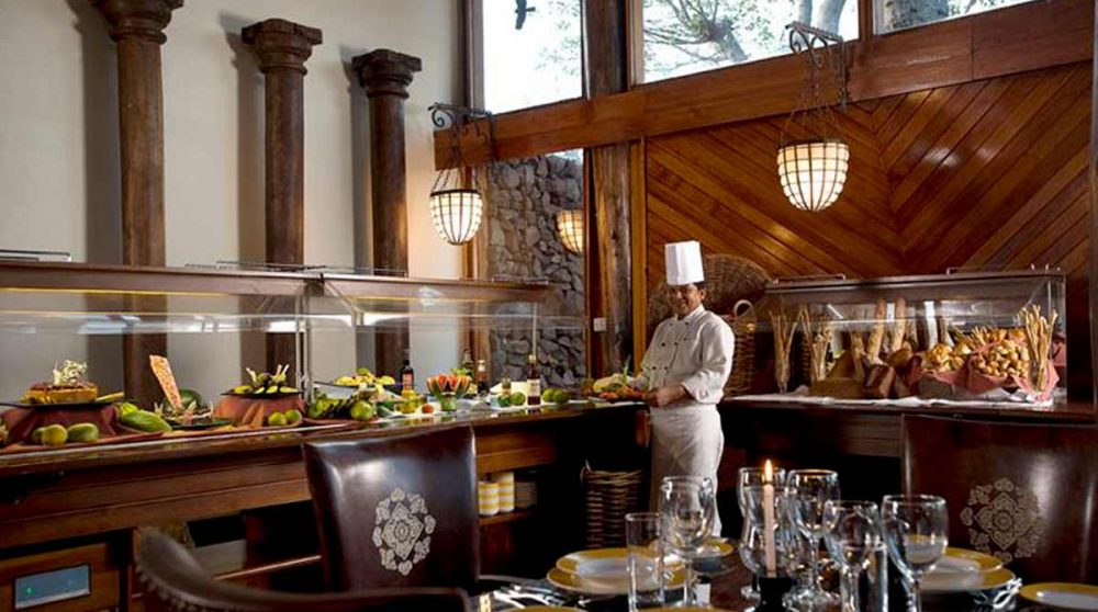 Un buffet au restaurant