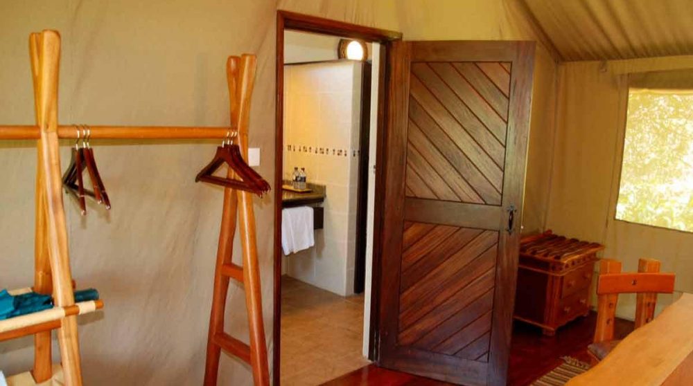 Autre vue de la tente