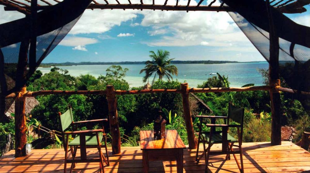 La vue depuis une chambre standard