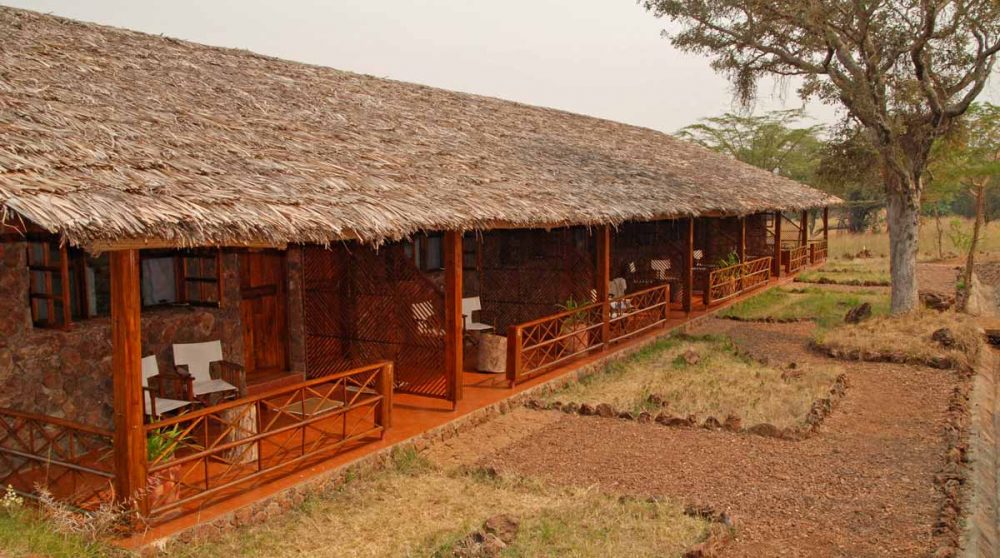 Extérieur d'une chambre standard
