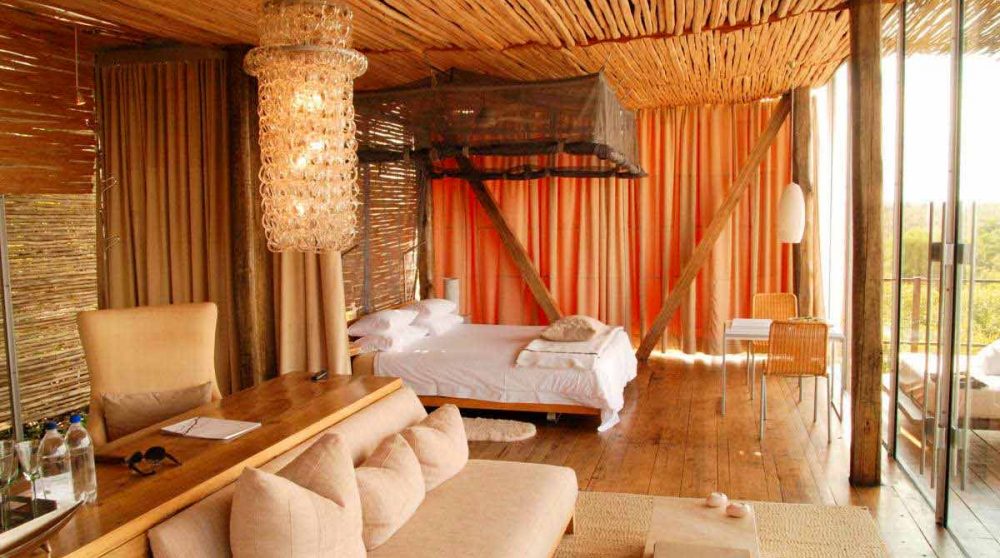 La chambre d'une suite