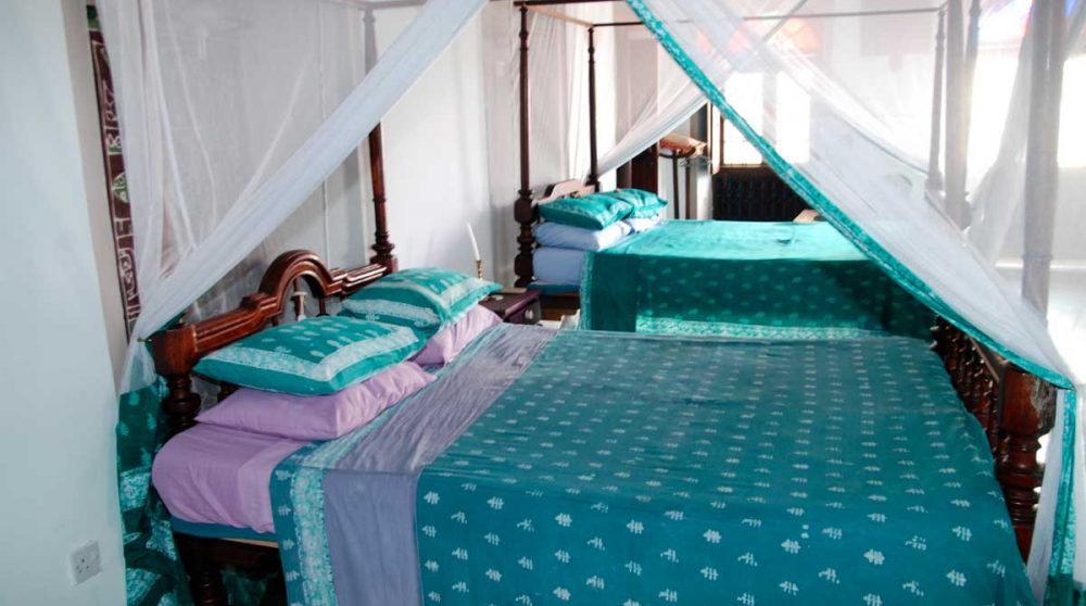 Autre vue d'une chambre à Stone Town