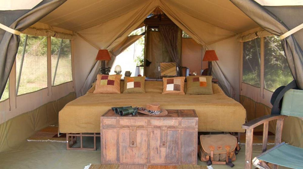 Une autre tente dans le Masai Mara