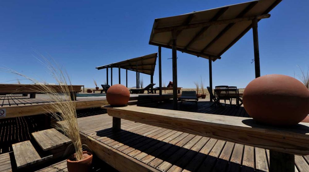 Autre vue de la terrasse à Namib
