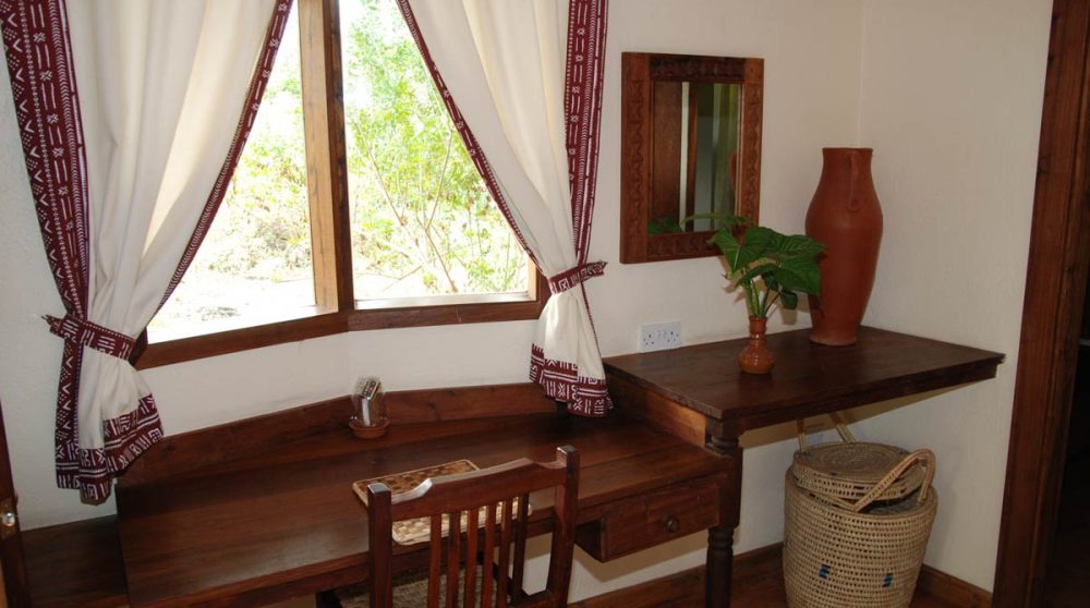Coin bureau dans la chambre en Tanzanie