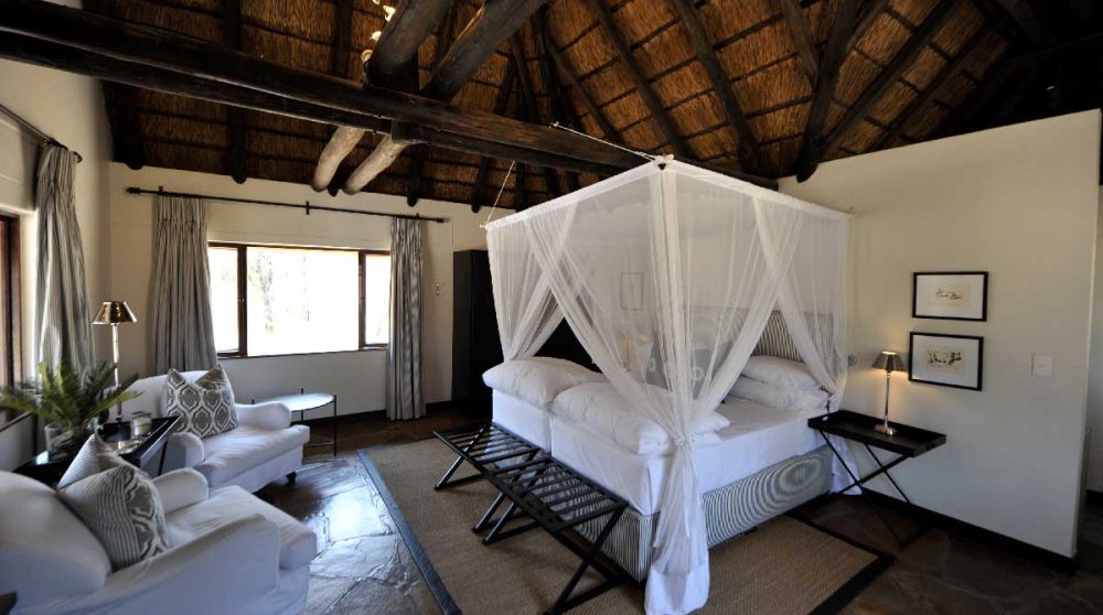 Vue d'une chambre à Etosha