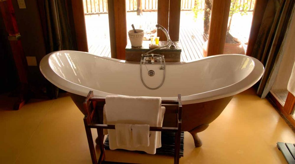 La baignoire à Madikwe