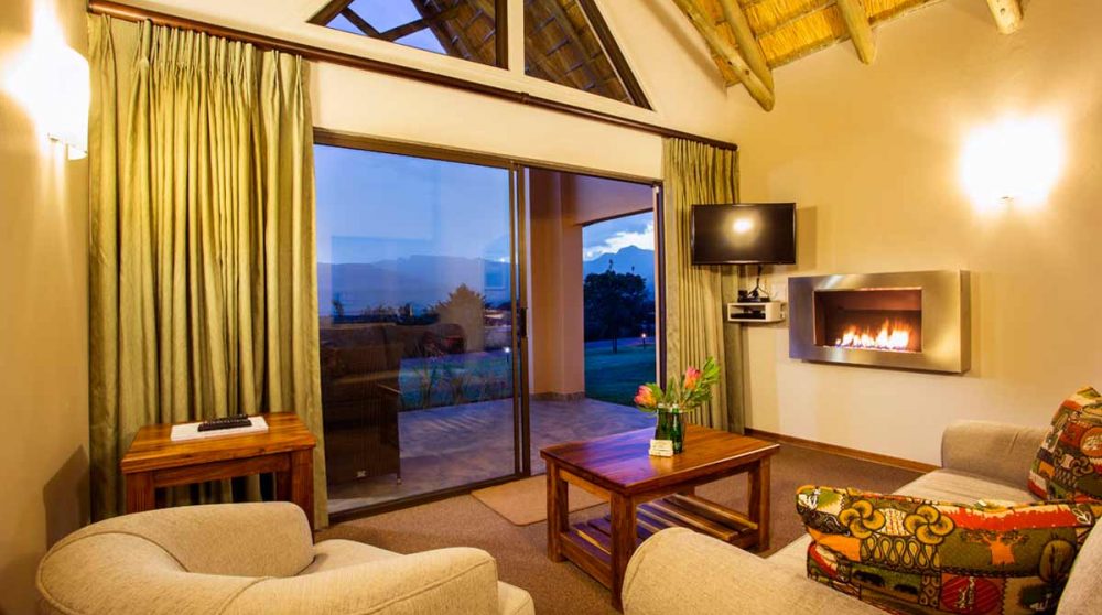 Le salon en Afrique du Sud