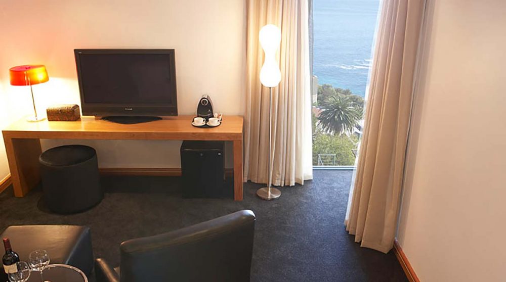 Autre vue d'une chambre standard au Cap