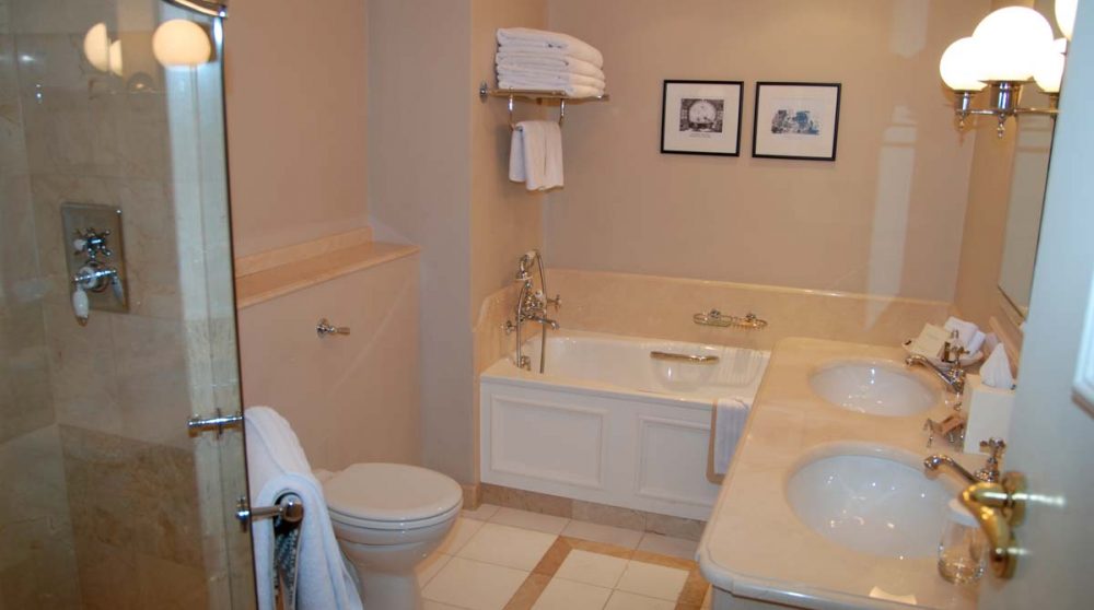 La salle de bains au Cap