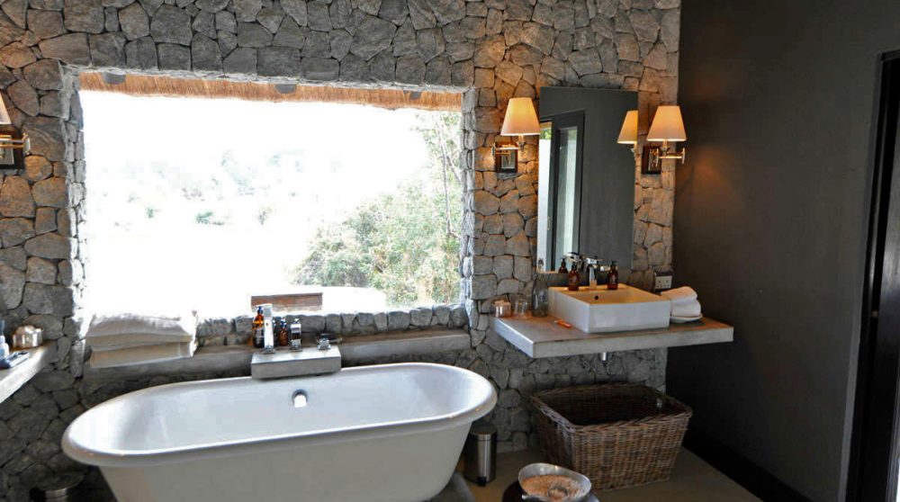 La salle de bains en Afrique du Sud