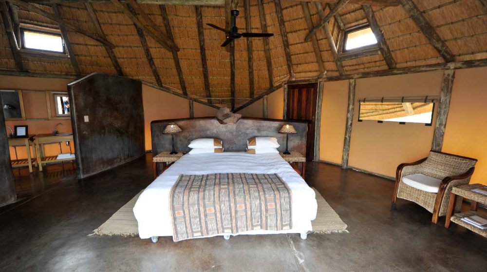 Autre vue d'une chambre dans le Damaraland