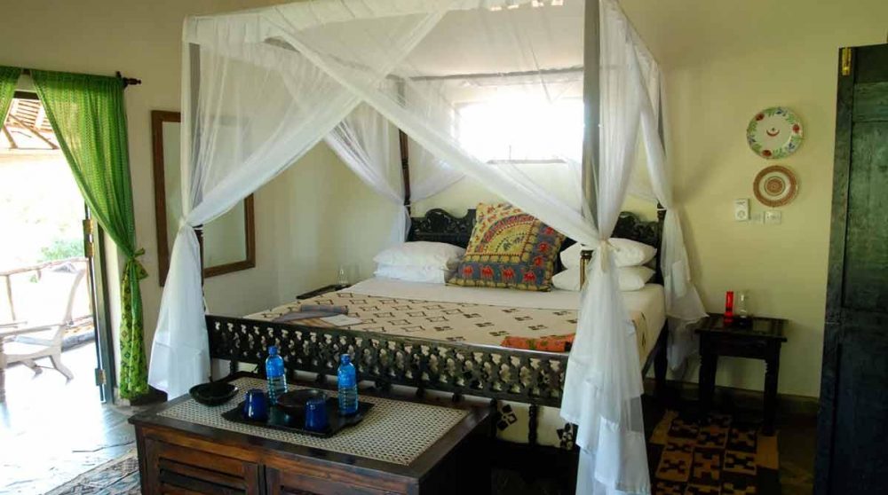 Lit dans une chambre à Mombasa