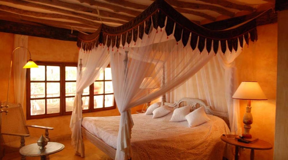 Une chambre de l'hôtel à Mombasa