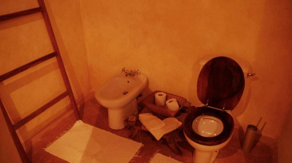 Autre vue de la salle de bains à Mombasa