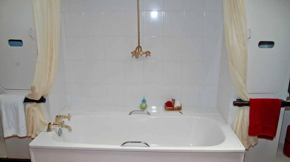 La baignoire au Kenya