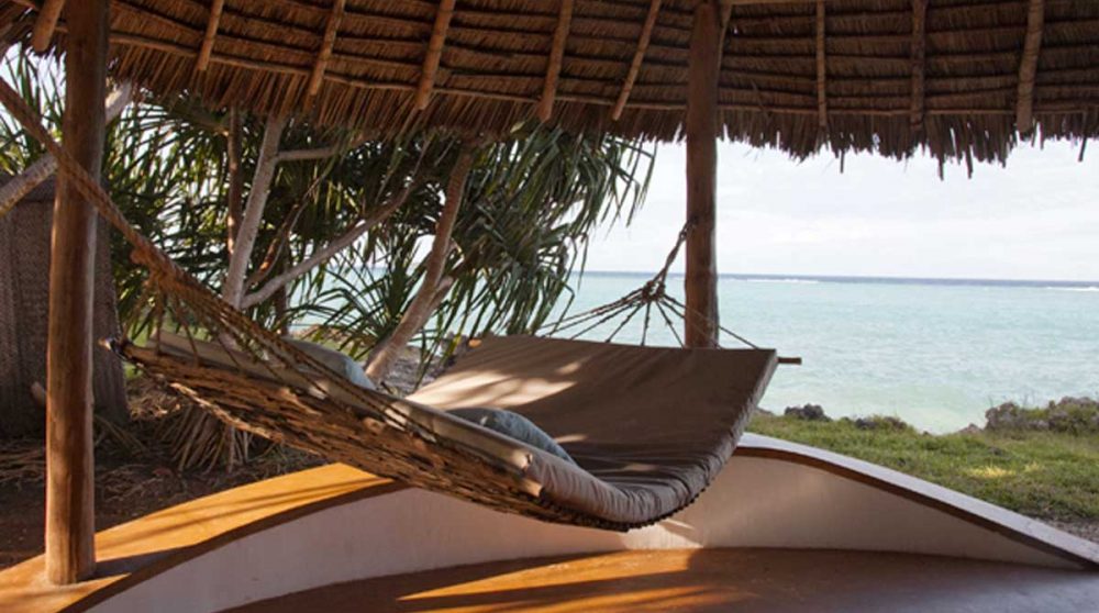 Hamac pour une détente face à l'océan