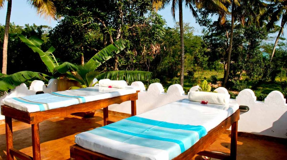Tables pour se faire masser en Tanzanie