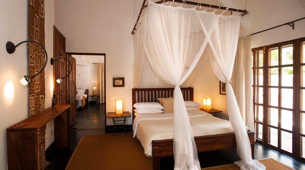 Vue de la chambre en Tanzanie