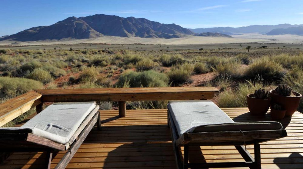 Détente sur la terrasse