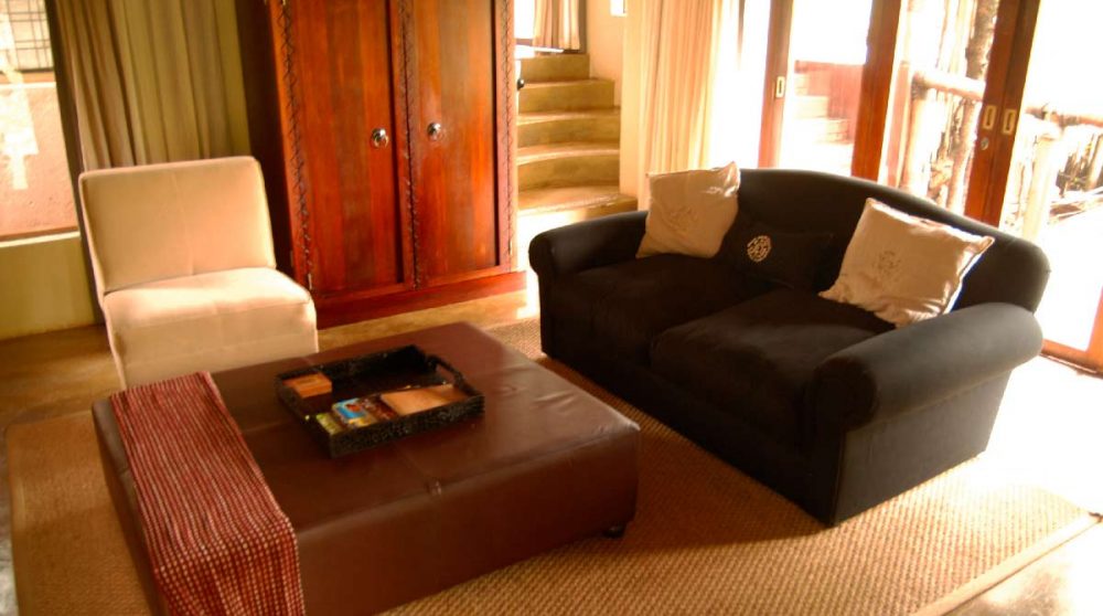 Le salon dans une suite