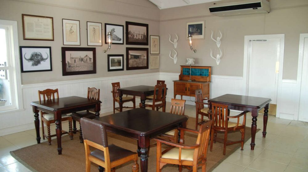 Vue de la salle à manger