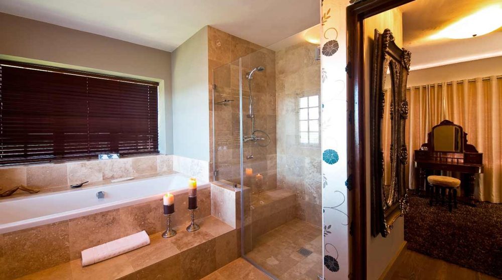 Sa douche en Afrique du Sud