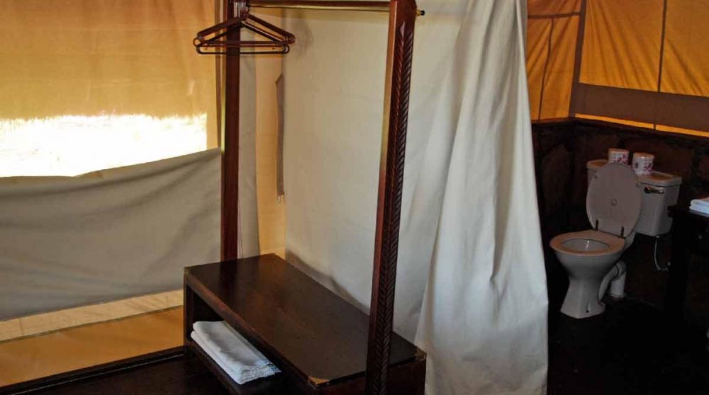 Autre vue de la tente