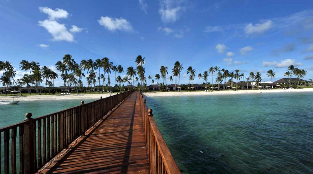 L'eau turquoise de la mer