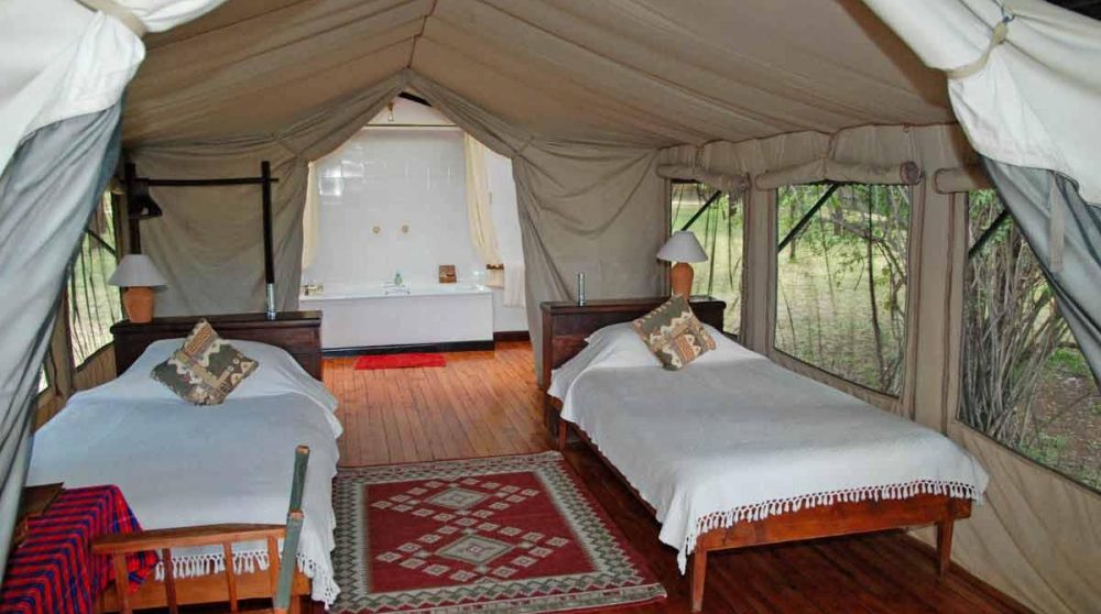 Autre exemple de tente