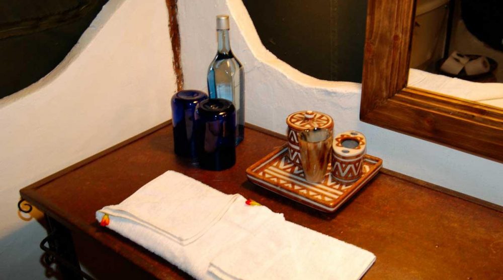 Détail dans une salle de bains