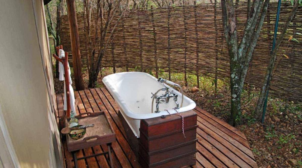 La baignoire extérieure