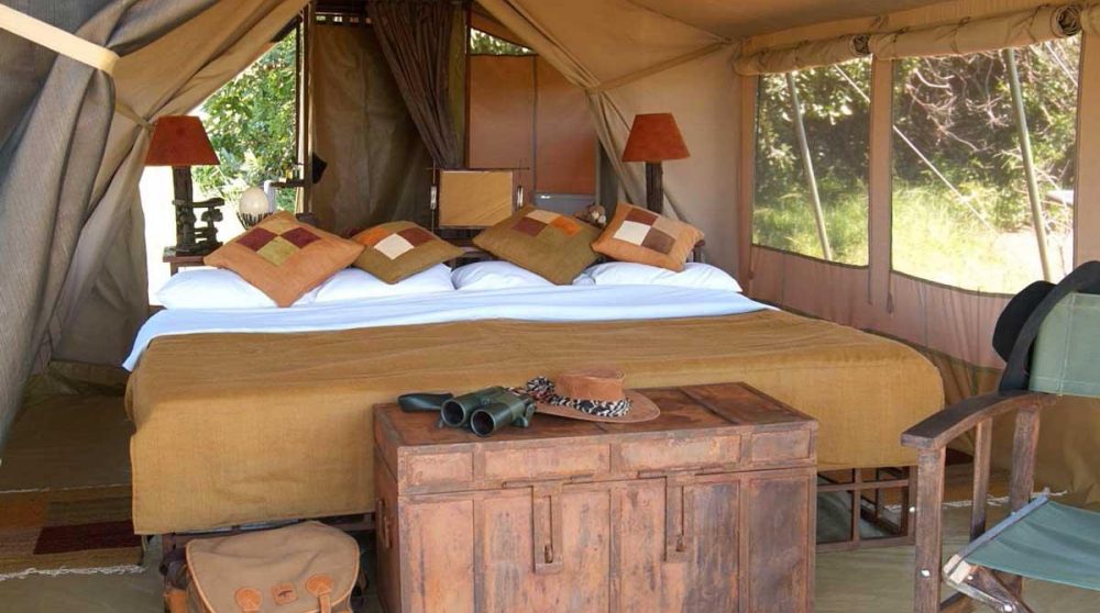 Autre vue de la tente